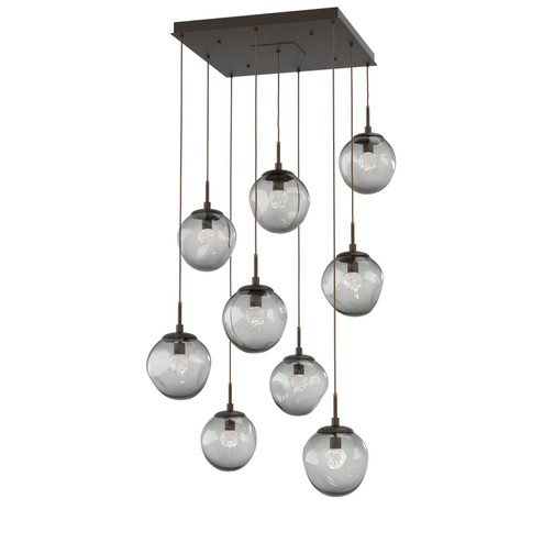 Aster LED Pendant in Flat Bronze (404|CHB0066-09-FB-FS-C01-L3)