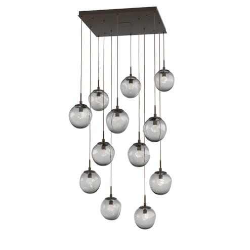 Aster LED Pendant in Flat Bronze (404|CHB0066-12-FB-FS-C01-L3)