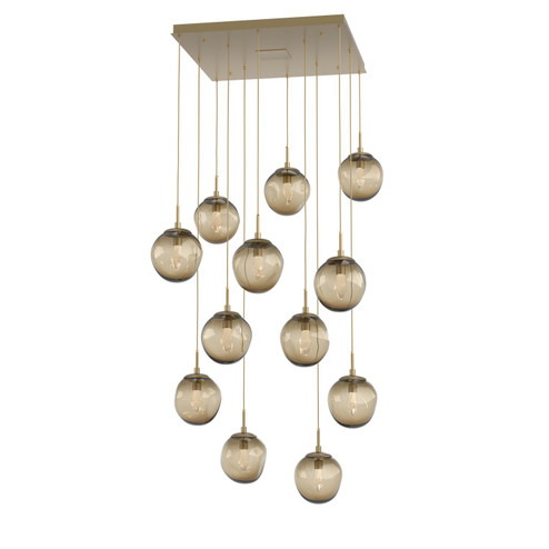 Aster LED Pendant in Gilded Brass (404|CHB0066-12-GB-GB-C01-L1)