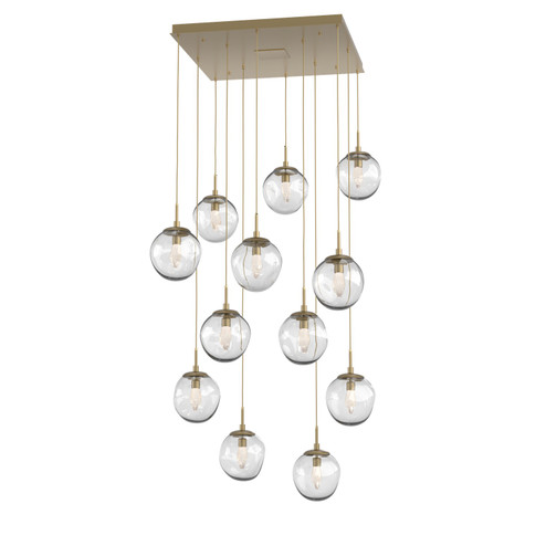 Aster LED Pendant in Gilded Brass (404|CHB0066-12-GB-GC-C01-L3)