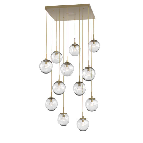 Aster LED Pendant in Gilded Brass (404|CHB0066-12-GB-ZC-C01-L1)