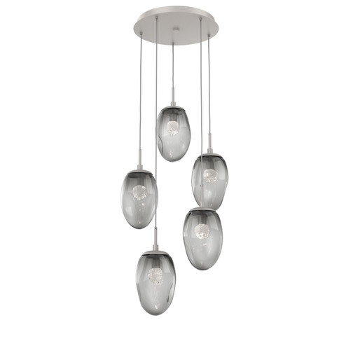 Meteo LED Pendant in Beige Silver (404|CHB0067-05-BS-FS-C01-L3)