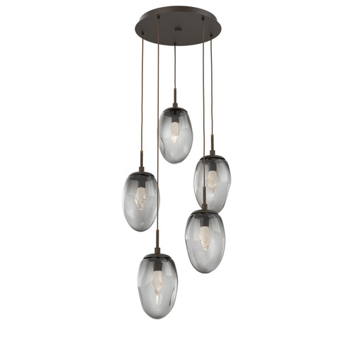 Meteo LED Pendant in Flat Bronze (404|CHB0067-05-FB-GS-C01-L3)