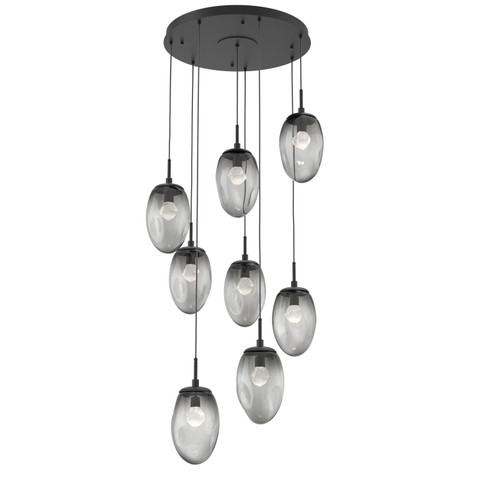 Meteo LED Pendant in Matte Black (404|CHB0067-08-MB-ZS-C01-L3)