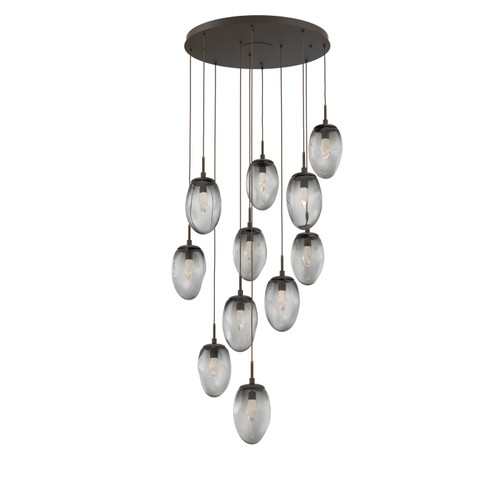 Meteo LED Pendant in Flat Bronze (404|CHB0067-11-FB-GS-C01-L3)