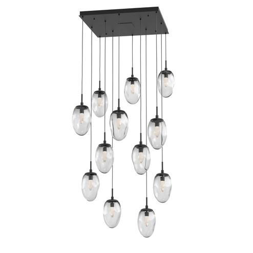Meteo LED Pendant in Matte Black (404|CHB0067-12-MB-GC-C01-L3)