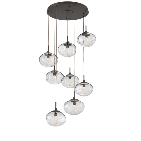 Nebula LED Pendant in Flat Bronze (404|CHB0068-08-FB-GC-C01-L3)