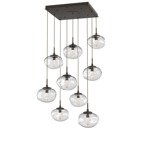 Nebula LED Pendant in Flat Bronze (404|CHB0068-09-FB-GC-C01-L3)