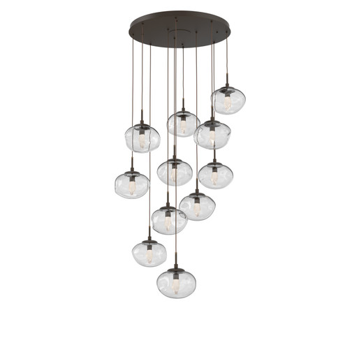 Nebula LED Pendant in Flat Bronze (404|CHB0068-11-FB-GC-C01-L3)