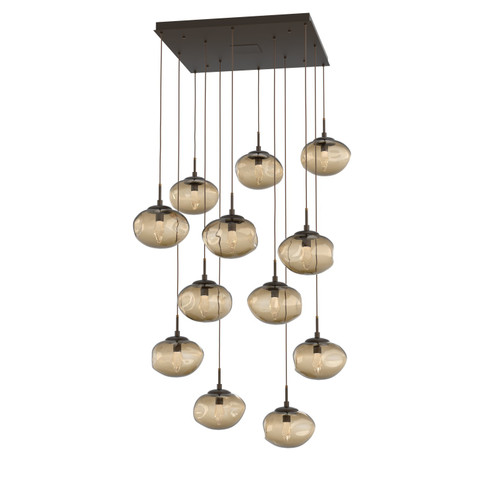 Nebula LED Pendant in Flat Bronze (404|CHB0068-12-FB-GB-C01-L3)