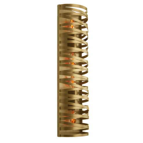 Tempest Four Light Wall Sconce in Gilded Brass (404|CSB0013-24-GB-0-E2)