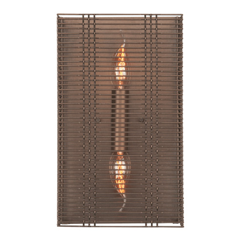 Downtown Mesh Wall Sconce in Flat Bronze (404|CSB0020-13-FB-0-E1)