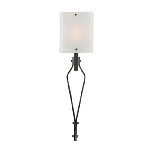Urban Loft One Light Wall Sconce in Flat Bronze (404|CSB0026-0A-FB-FG-E2)