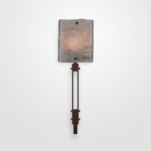 Urban Loft One Light Wall Sconce in Oil Rubbed Bronze (404|CSB0026-0D-RB-SG-E2)