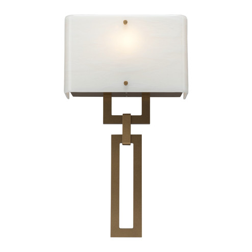 Carlyle One Light Wall Sconce in Flat Bronze (404|CSB0033-0C-FB-BG-E2)