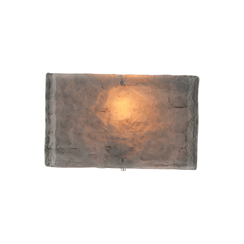 Textured Glass One Light Wall Sconce in Gunmetal (404|CSB0044-0B-GM-BG-E2)