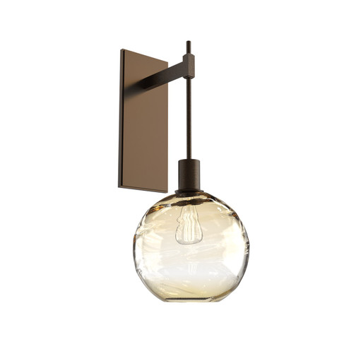 Terra Wall Sconce in Flat Bronze (404|IDB0047-22-FB-OA-E2)
