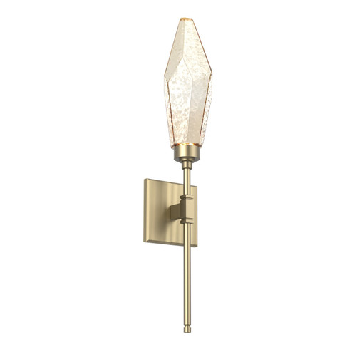 Rock Crystal LED Wall Sconce in Heritage Brass (404|IDB0050-04-HB-CA-L3)