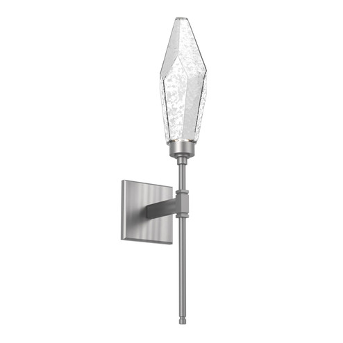 Rock Crystal LED Wall Sconce in Satin Nickel (404|IDB0050-07-SN-CC-L1)