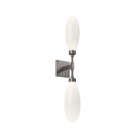 Fiori LED Wall Sconce in Gunmetal (404|IDB0071-02-GM-WL-L3)