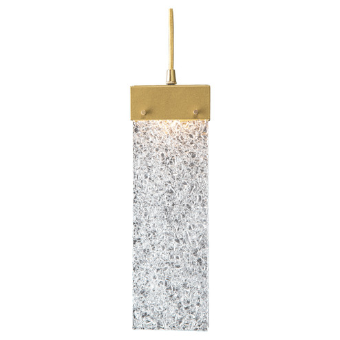 Parallel LED Pendant in Heritage Brass (404|LAB0042-01-HB-CR-C01-L3)