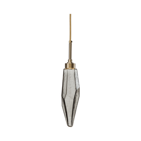 Rock Crystal LED Pendant in Beige Silver (404|LAB0050-15-BS-CC-C01-L1)