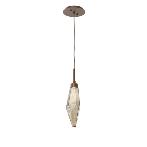 Rock Crystal LED Pendant in Flat Bronze (404|LAB0050-15-FB-CB-C01-L1)