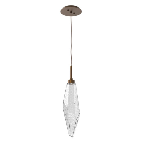 Rock Crystal LED Pendant in Flat Bronze (404|LAB0050-19-FB-CC-C01-L1)