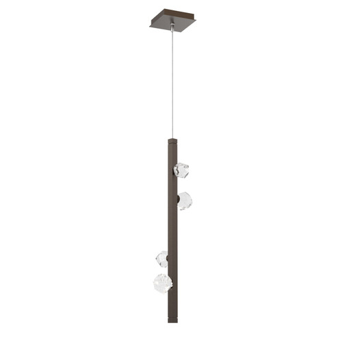Stella LED Pendant in Flat Bronze (404|LAB0070-01-FB-CZ-CA1-L3)