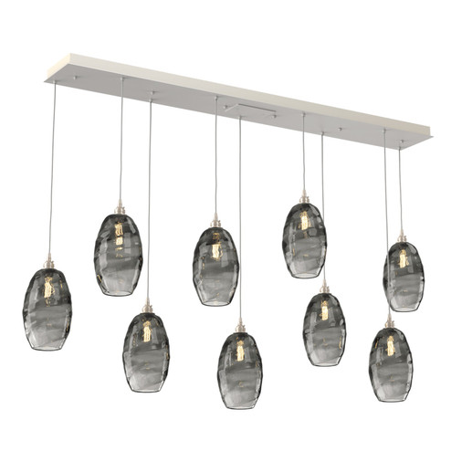 Elisse Nine Light Pendant in Beige Silver (404|PLB0035-09-BS-OS-C01-E2)