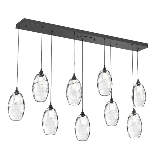 Elisse Nine Light Pendant in Matte Black (404|PLB0035-09-MB-OC-C01-E2)