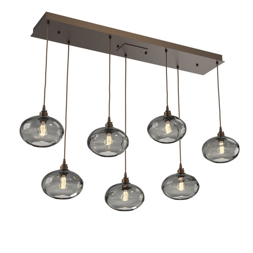 Coppa Linear Pendant in Flat Bronze (404|PLB0036-07-FB-OS-C01-E2)