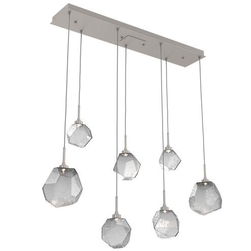 Gem LED Linear Pendant in Beige Silver (404|PLB0039-07-BS-S-C01-L3)