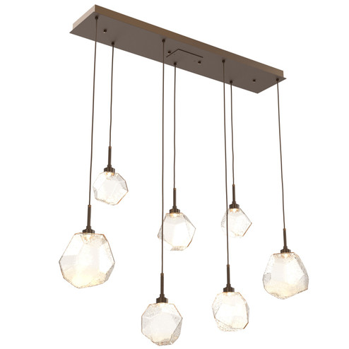 Gem LED Linear Pendant in Flat Bronze (404|PLB0039-07-FB-A-C01-L3)