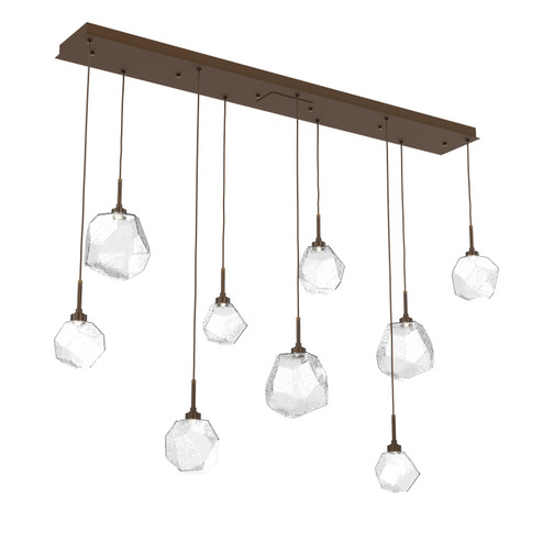 Gem LED Linear Pendant in Flat Bronze (404|PLB0039-09-FB-C-C01-L1)