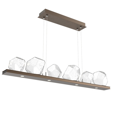Gem LED Linear Suspension in Flat Bronze (404|PLB0039-0B-FB-C-CA1-L1)
