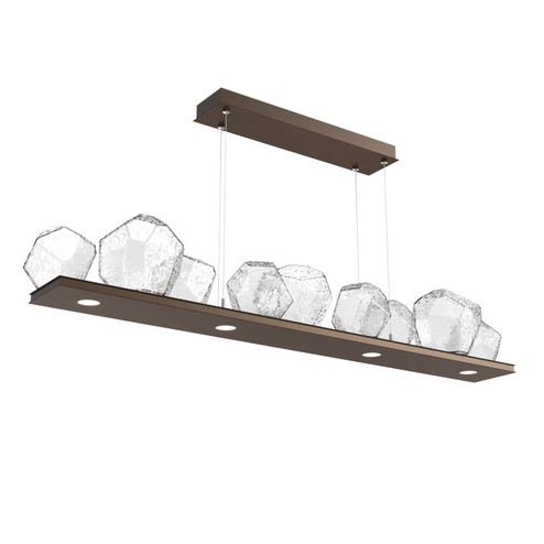 Gem LED Linear Suspension in Flat Bronze (404|PLB0039-0C-FB-C-CA1-L3)