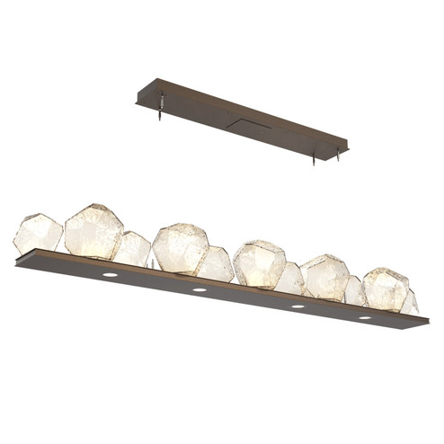 Gem LED Linear Suspension in Flat Bronze (404|PLB0039-0E-FB-A-CA1-L1)