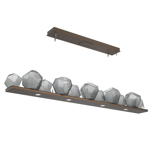 Gem LED Linear Suspension in Flat Bronze (404|PLB0039-0E-FB-S-CA1-L3)