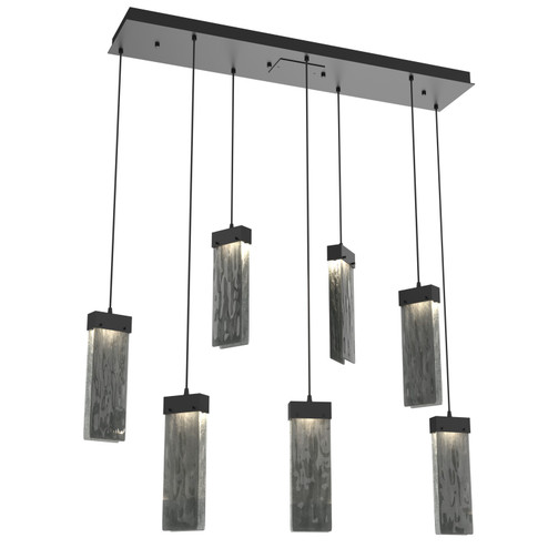 Parallel LED Pendant in Matte Black (404|PLB0042-07-MB-SG-C01-L3)