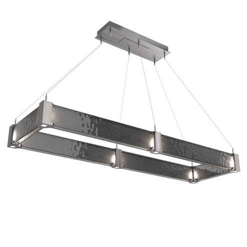 Parallel LED Chandelier in Satin Nickel (404|PLB0042-R2-SN-SG-CA1-L1)
