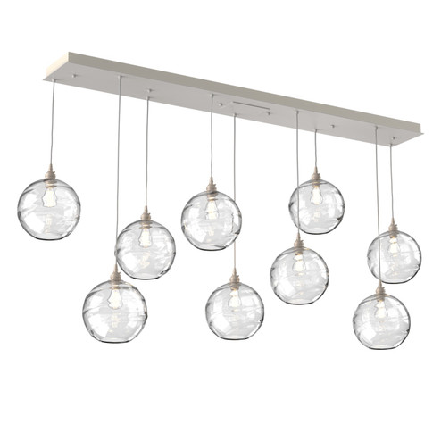 Terra Linear Pendant in Beige Silver (404|PLB0047-09-BS-OC-C01-E2)