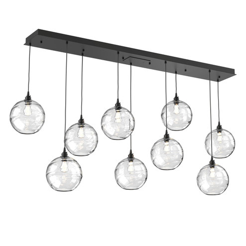 Terra Linear Pendant in Matte Black (404|PLB0047-09-MB-OC-C01-E2)