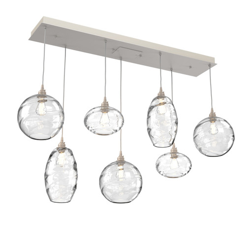 Misto Linear Pendant in Beige Silver (404|PLB0048-07-BS-OC-C01-E2)