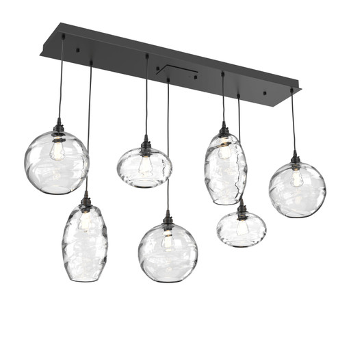 Misto Linear Pendant in Matte Black (404|PLB0048-07-MB-OC-C01-E2)