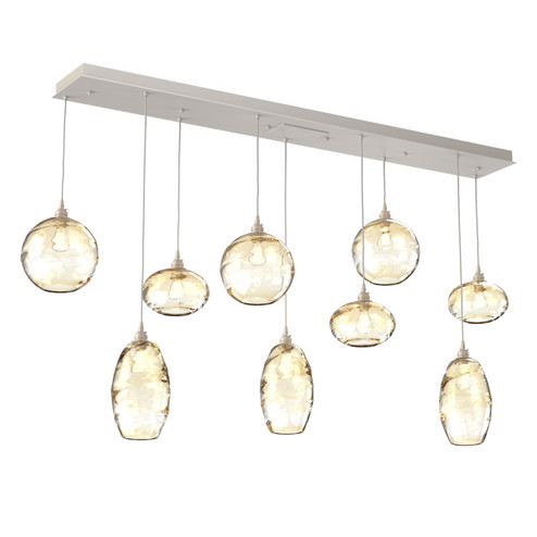 Misto Linear Pendant in Beige Silver (404|PLB0048-09-BS-OA-C01-E2)