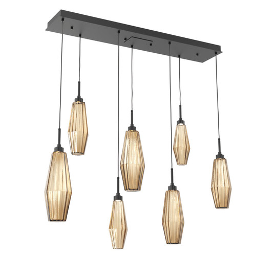 Aalto LED Pendant in Matte Black (404|PLB0049-07-MB-RB-C01-L1)
