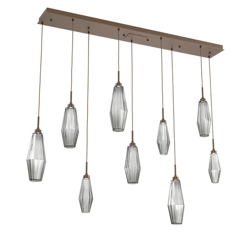 Aalto LED Pendant in Flat Bronze (404|PLB0049-09-FB-RS-C01-L1)