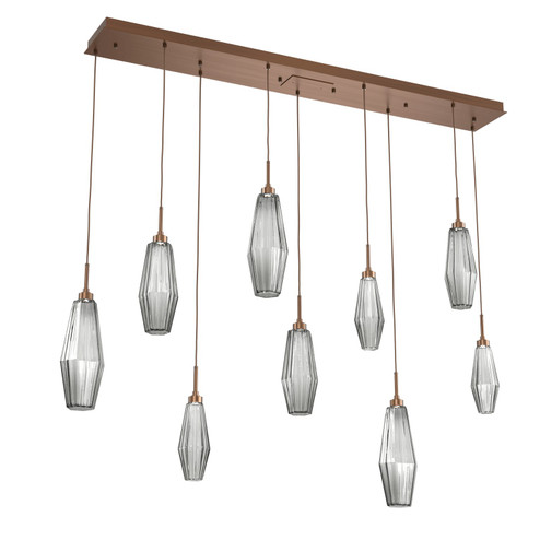 Aalto LED Pendant in Oil Rubbed Bronze (404|PLB0049-09-RB-RS-C01-L1)