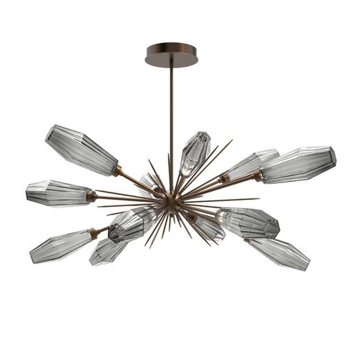Aalto LED Starburst in Flat Bronze (404|PLB0049-0A-FB-RS-001-L1)